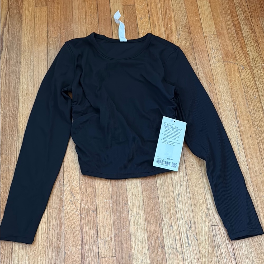 Lululemon all it takes long sleeve ribbed nulu shirt